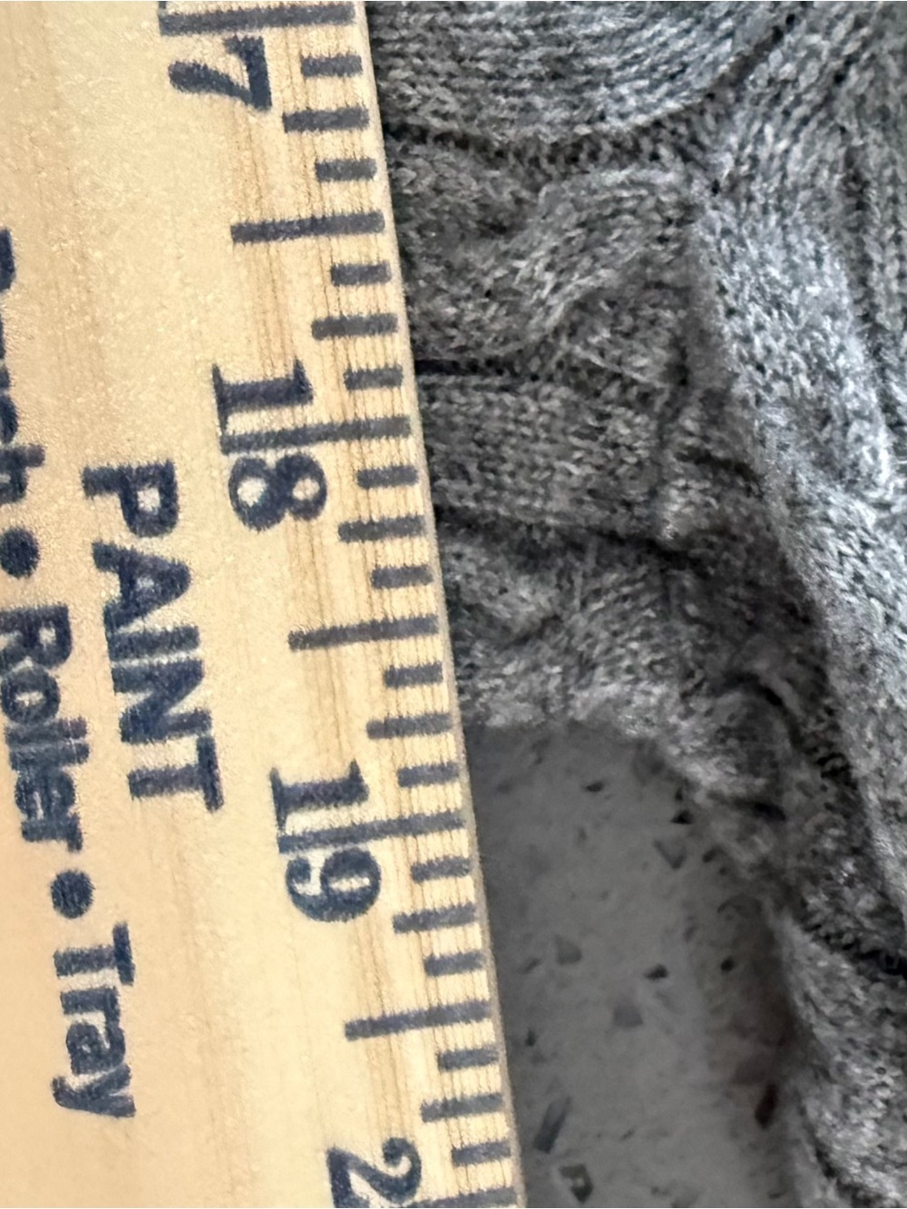 Sutton Studio Gray Cable-Knit Zip Hoodie - Picture 7 of 9